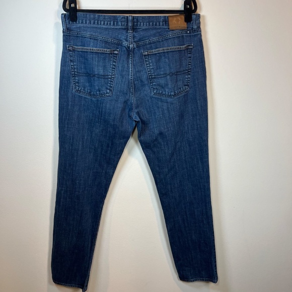 Lucky Brand Mens 121 Heritage Slim Straight Jeans Blue Denim Button Fly Sz 36x34 - Picture 11 of 14